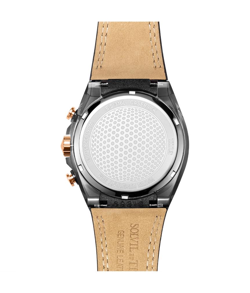 Modernist Chronograph Quartz Leather Watch W06-03285-003