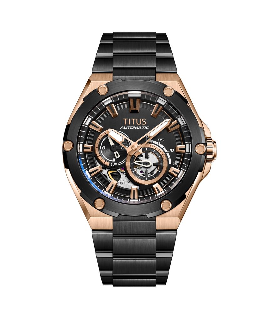 Voyager多功能自動機械不鏽鋼腕錶 W06-03343-009