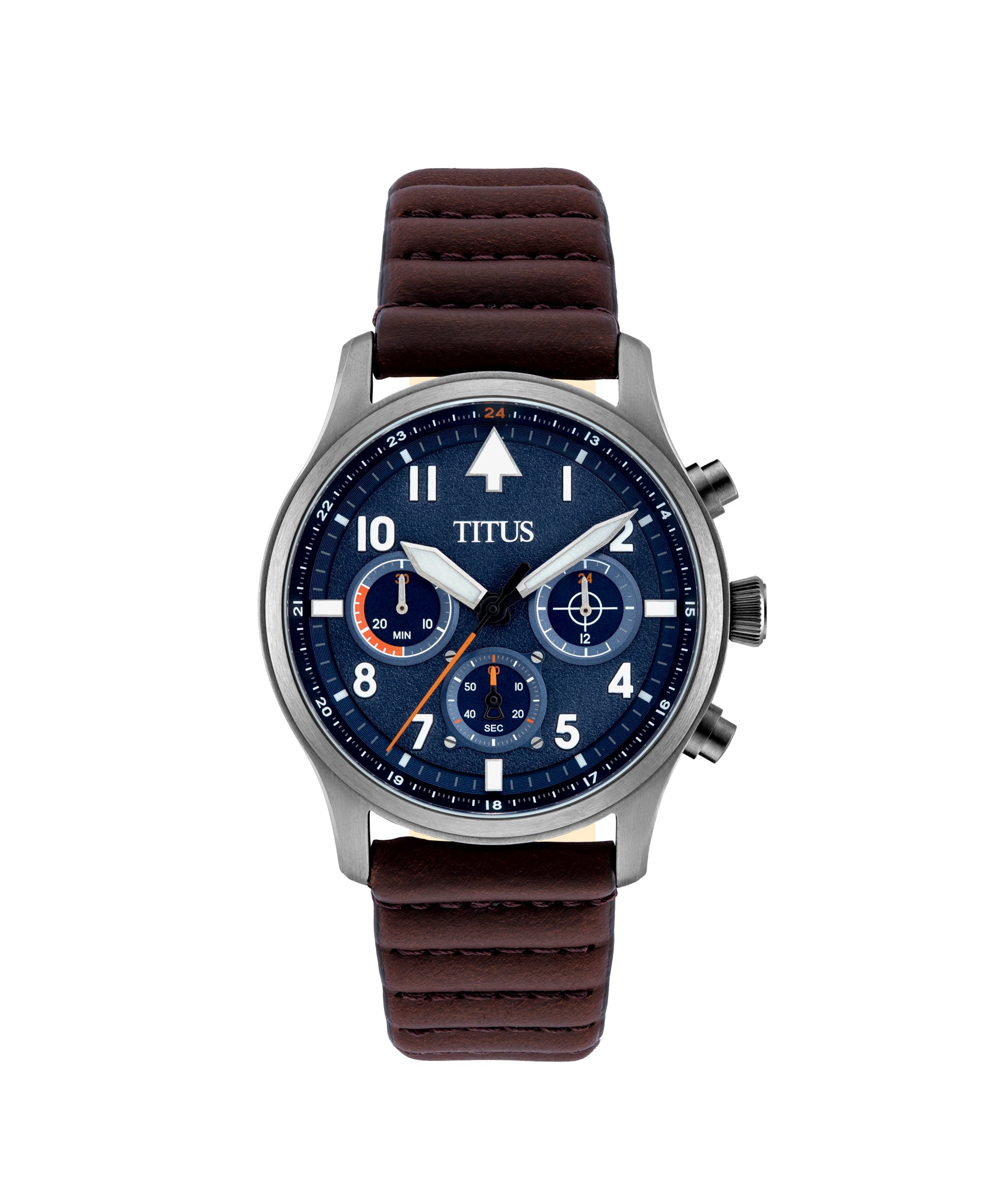 Modernist Chronograph Quartz Leather Watch W06-03249-003