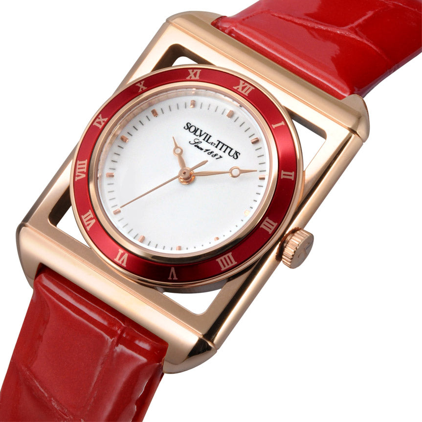 Vintage 3 Hands Quartz Leather Watch W06-03221-004