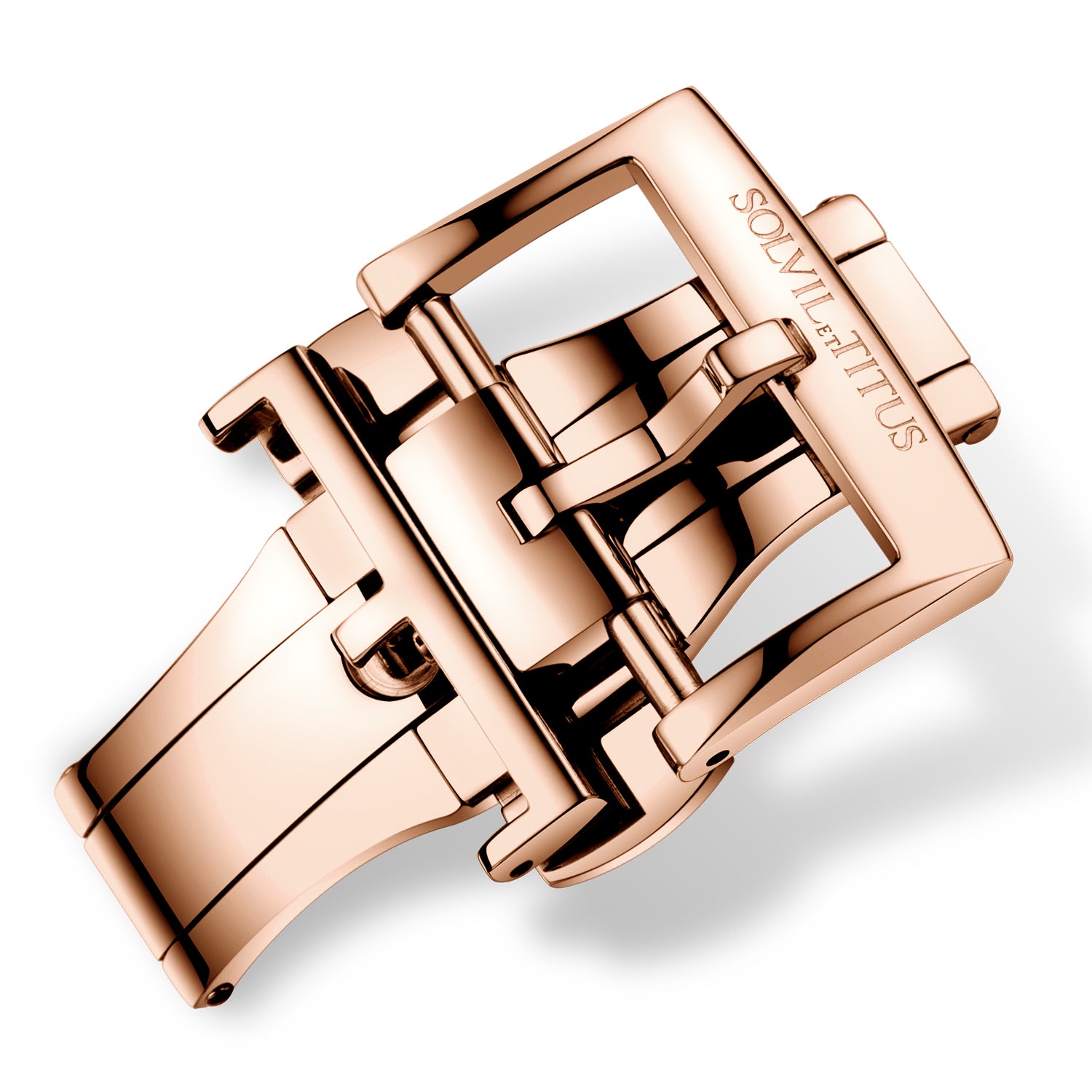 20mm Stainless Steel Butterfly Watch Clasp A06-0019-02-02