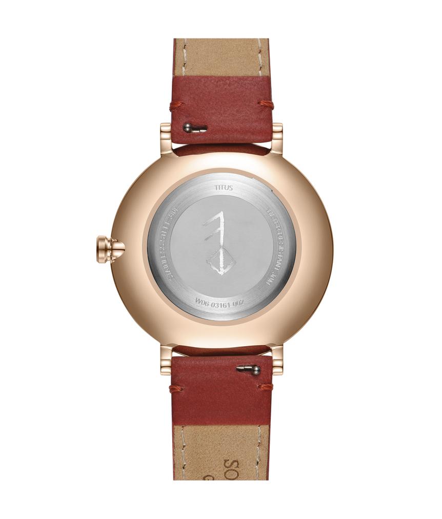 Nordic Tale 3 Hands Quartz Leather Watch W06-03161-002