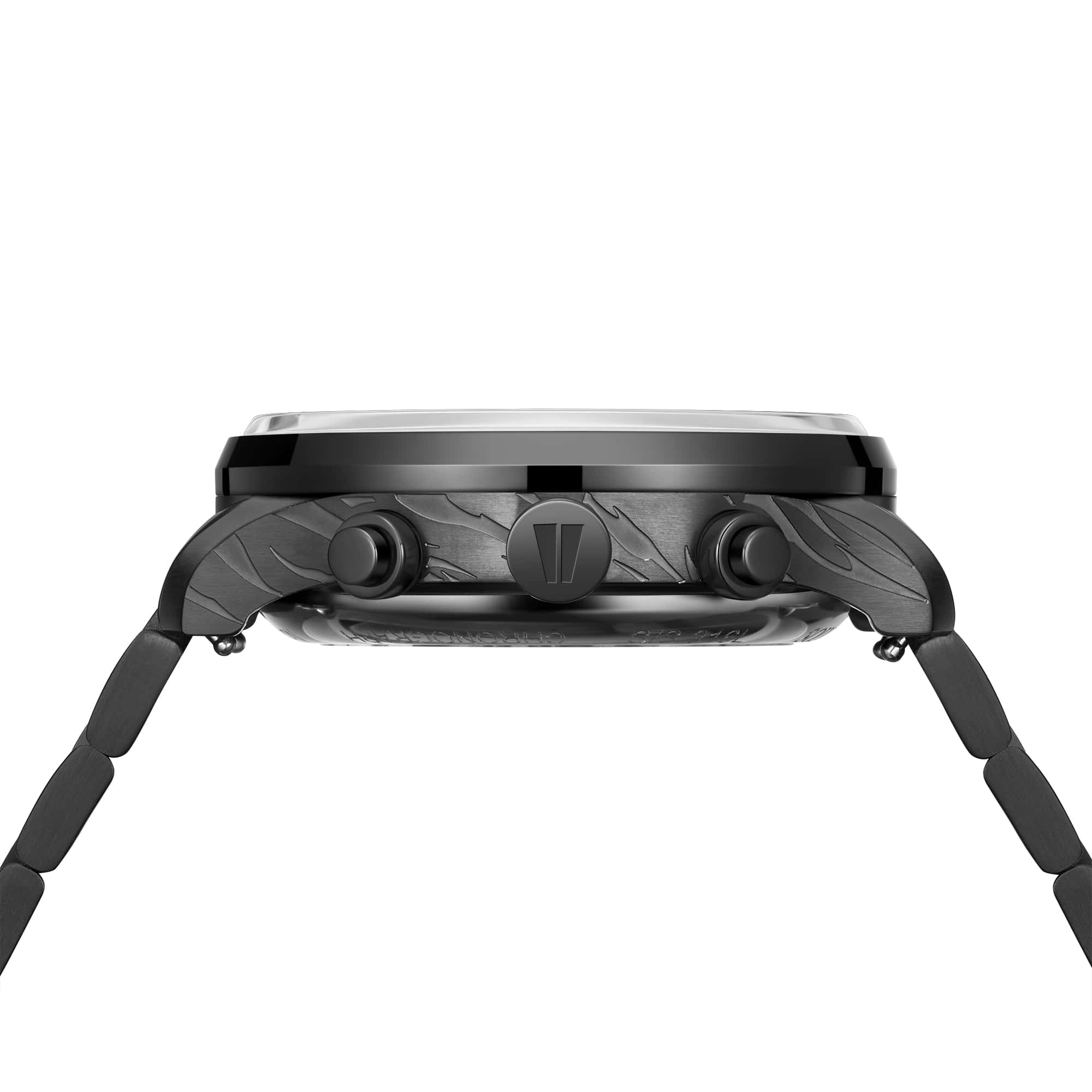 Saber計時石英不鏽鋼 / 皮革腕錶 W06-03359-001