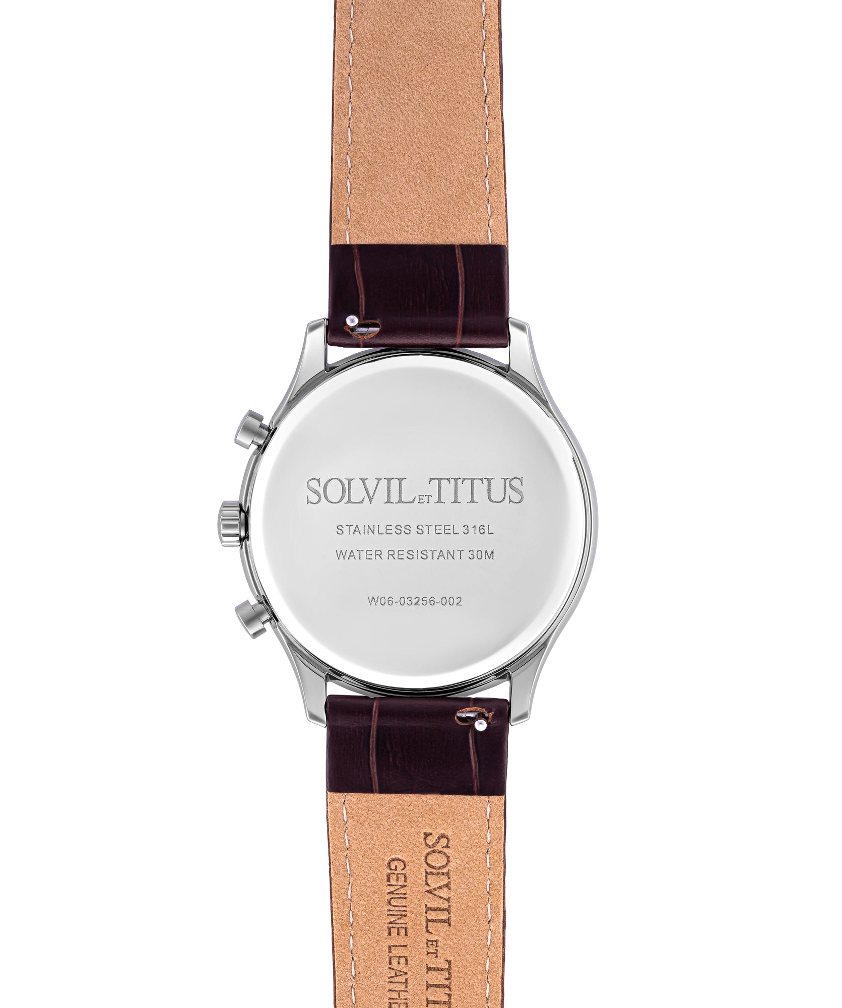 Classicist Multi-Function Quartz Leather Watch W06-03256-002