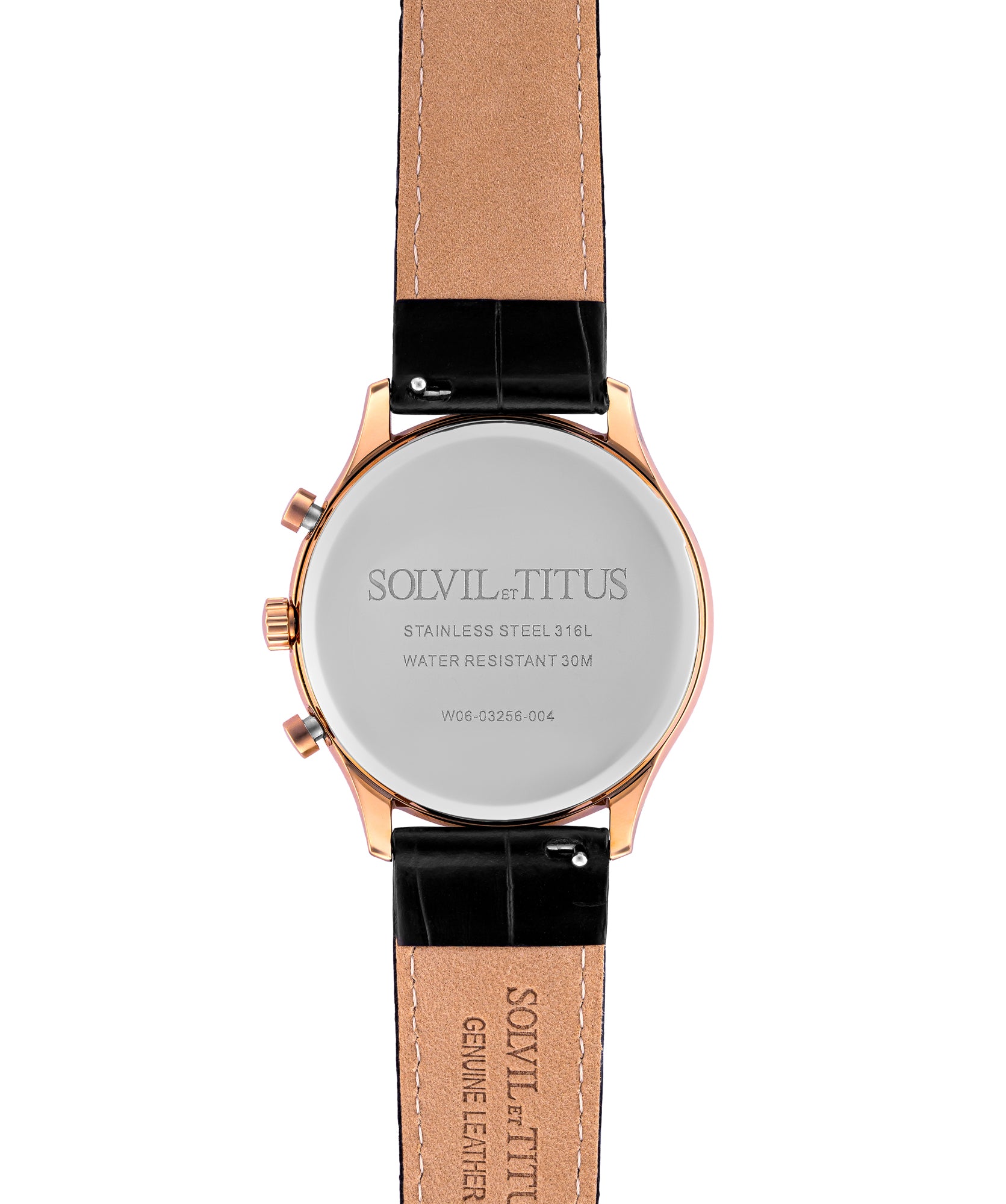 Classicist Multi-Function Quartz Leather Watch W06-03256-004