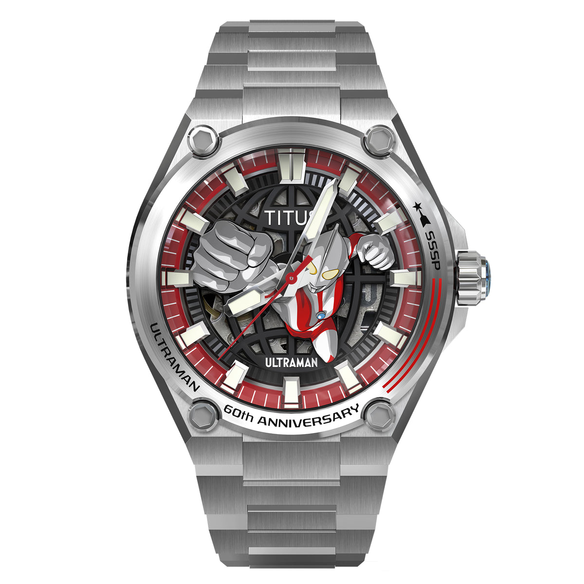 Voyager Collection "Ultraman 60th Anniversary" Limited-Edition Automatic Skeleton Watch W06-03435-001