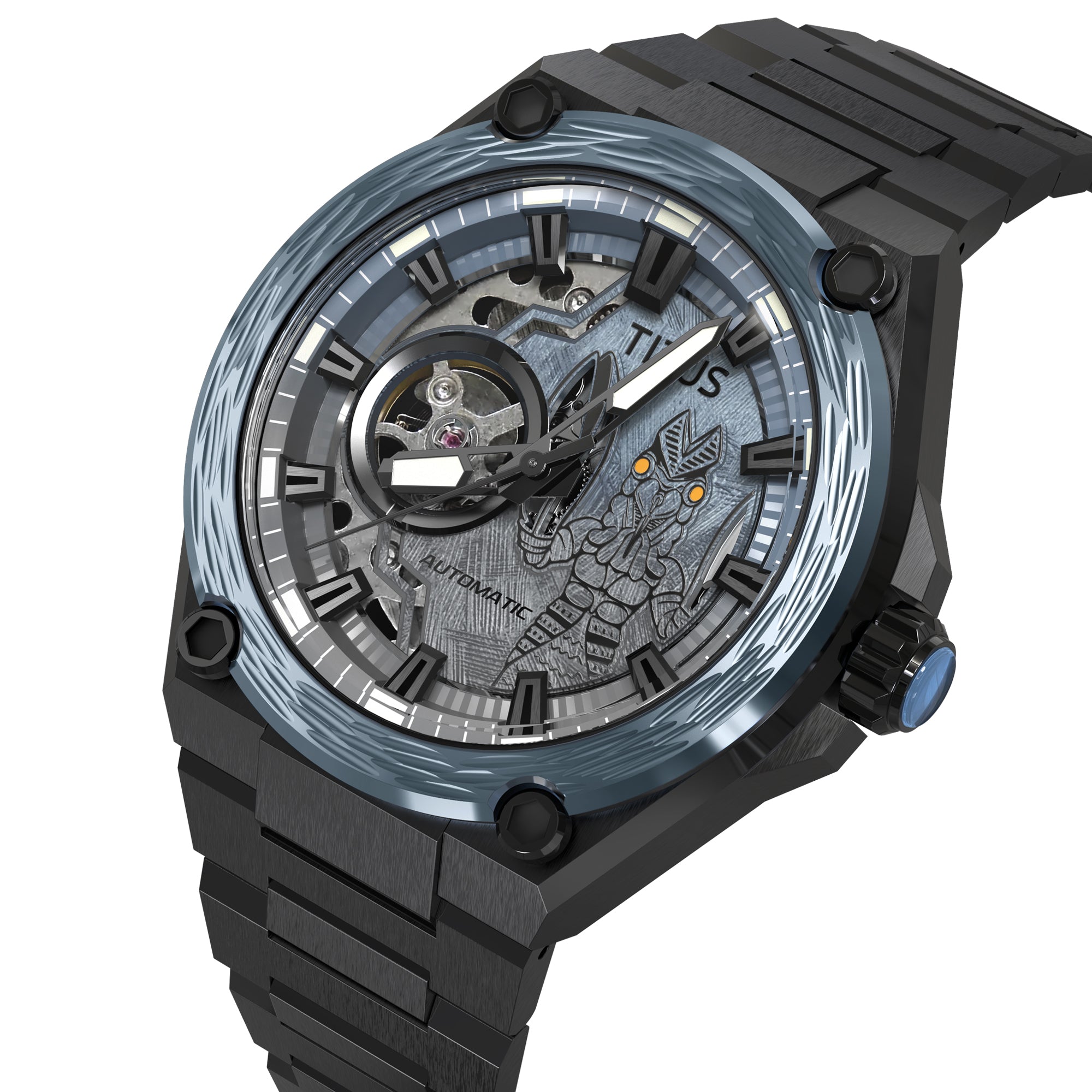 Voyager Collection "Alien Baltan" Limited-Edition Automatic Skeleton Watch