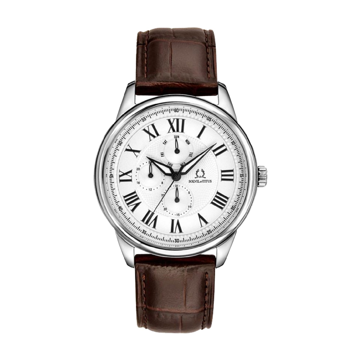 Classicist Multi-Function Quartz Leather Watch W06-03246-001