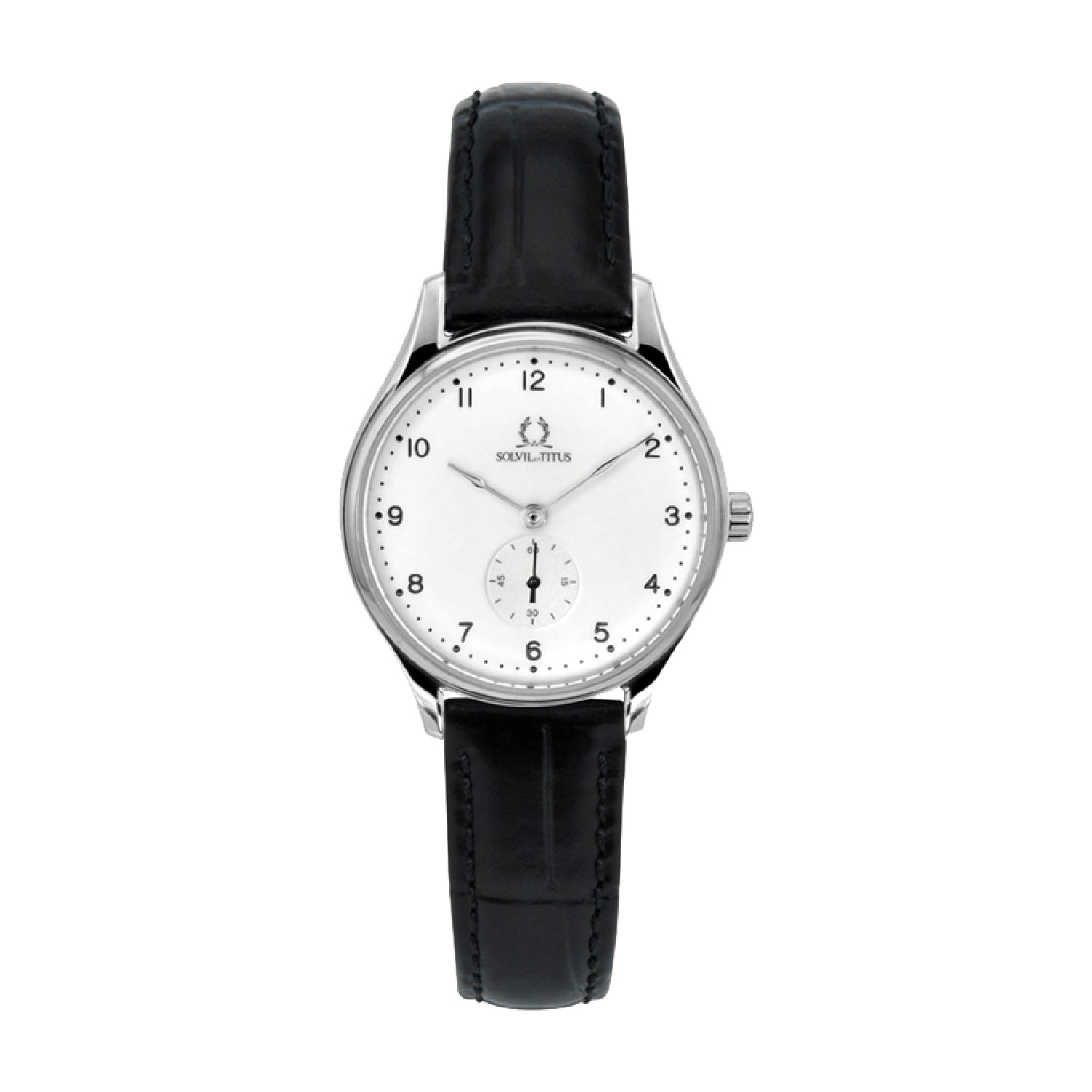 Classicist 2 Hands Small Second Quartz Leather Watch W06-03255-001