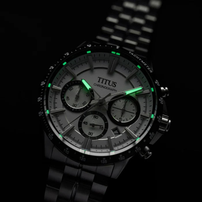 Saber Chronograph Quartz Stainless Steel Watch W06-03337-001