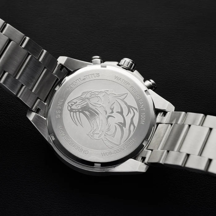 Saber Chronograph Quartz Stainless Steel Watch W06-03337-001