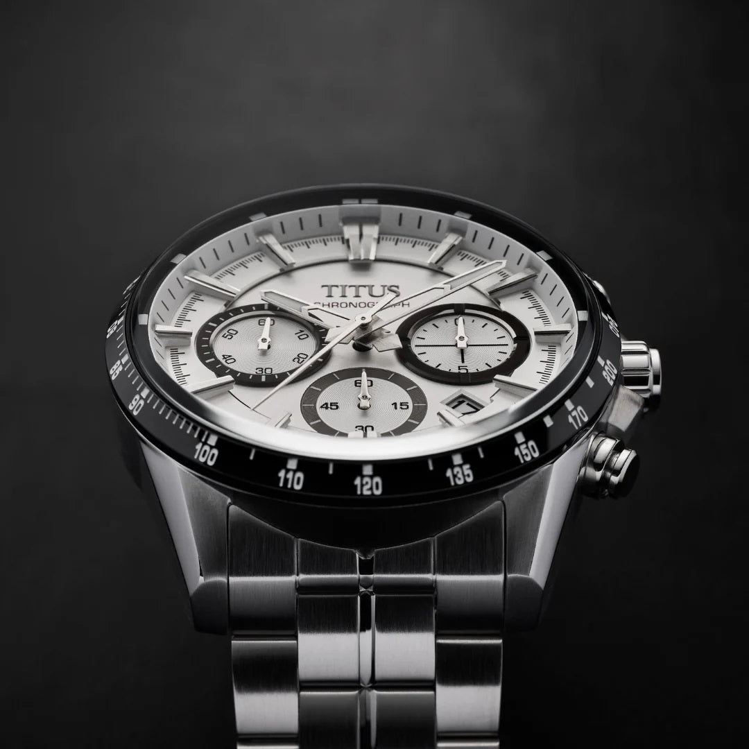 Saber Chronograph Quartz Stainless Steel Watch W06-03337-001