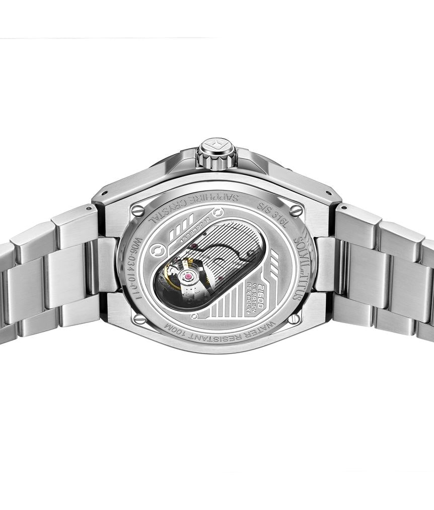 Voyager Multi-Function Automatic Stainless Steel Watch W06-03410-011