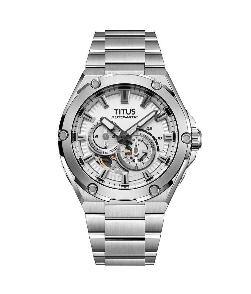 Voyager Multi-Function Automatic Stainless Steel Watch W06-03410-011