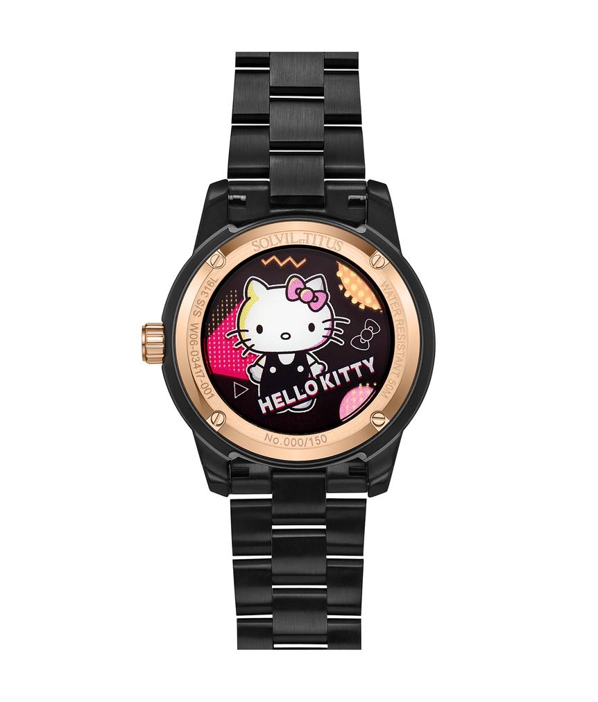 Solvil et Titus Hello Kitty Multi-Function Quartz Stainless Steel Watch W06-03417-001