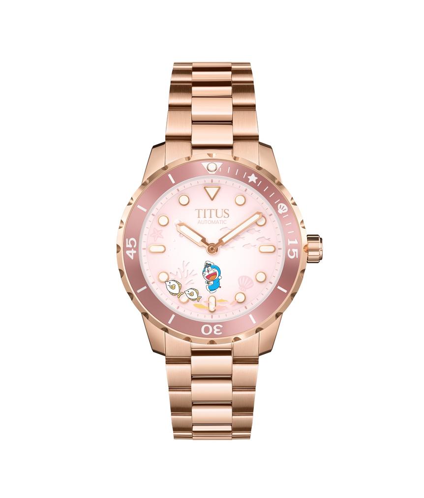 Solvil et Titus Doraemon 3 Hands Automatic Stainless Steel Watch W06-03432-002
