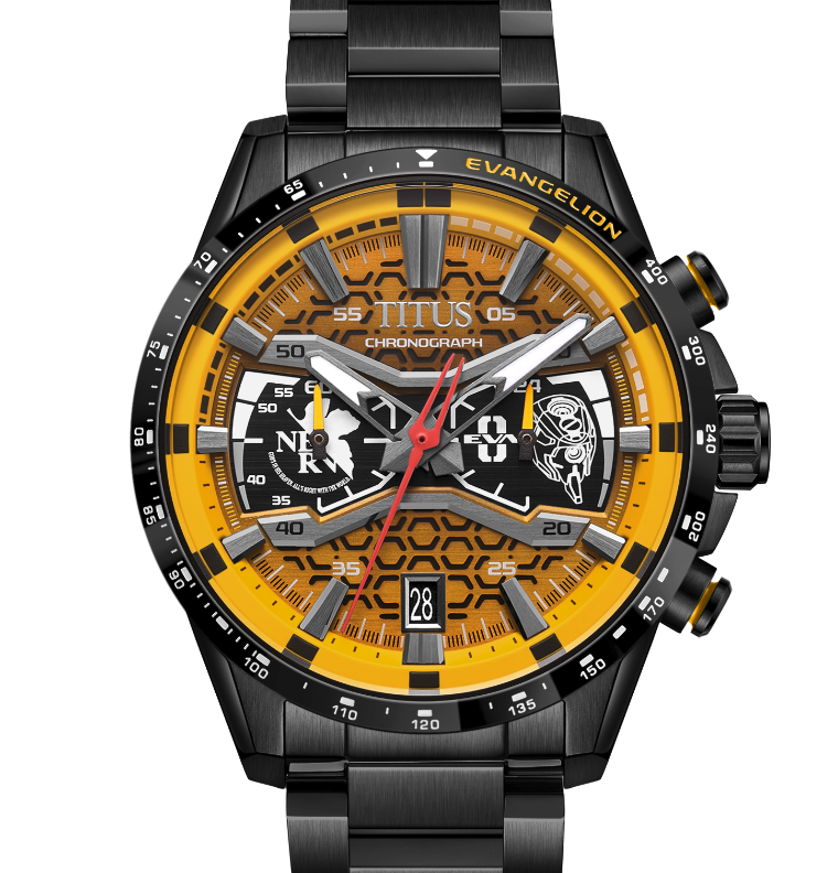 Solvil et Titus x EVANGELION Chronograph Quartz Stainless Steel Watch W06-03427-003