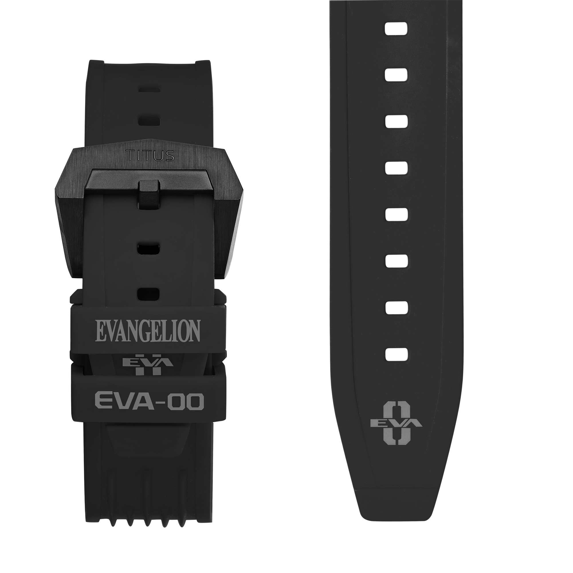 Solvil et Titus x EVANGELION Multi-Function Mechanical Silicone Watch W06-03426-003
