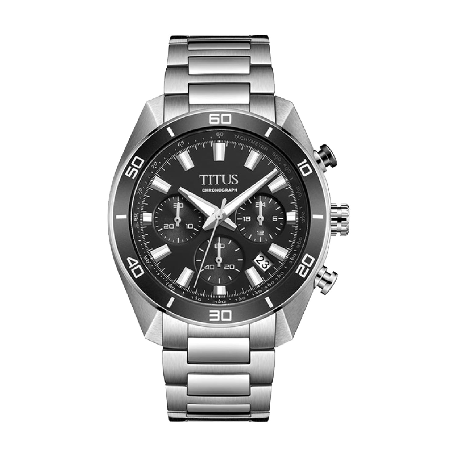 Modernist計時石英不鏽鋼腕錶 W06-03265-001