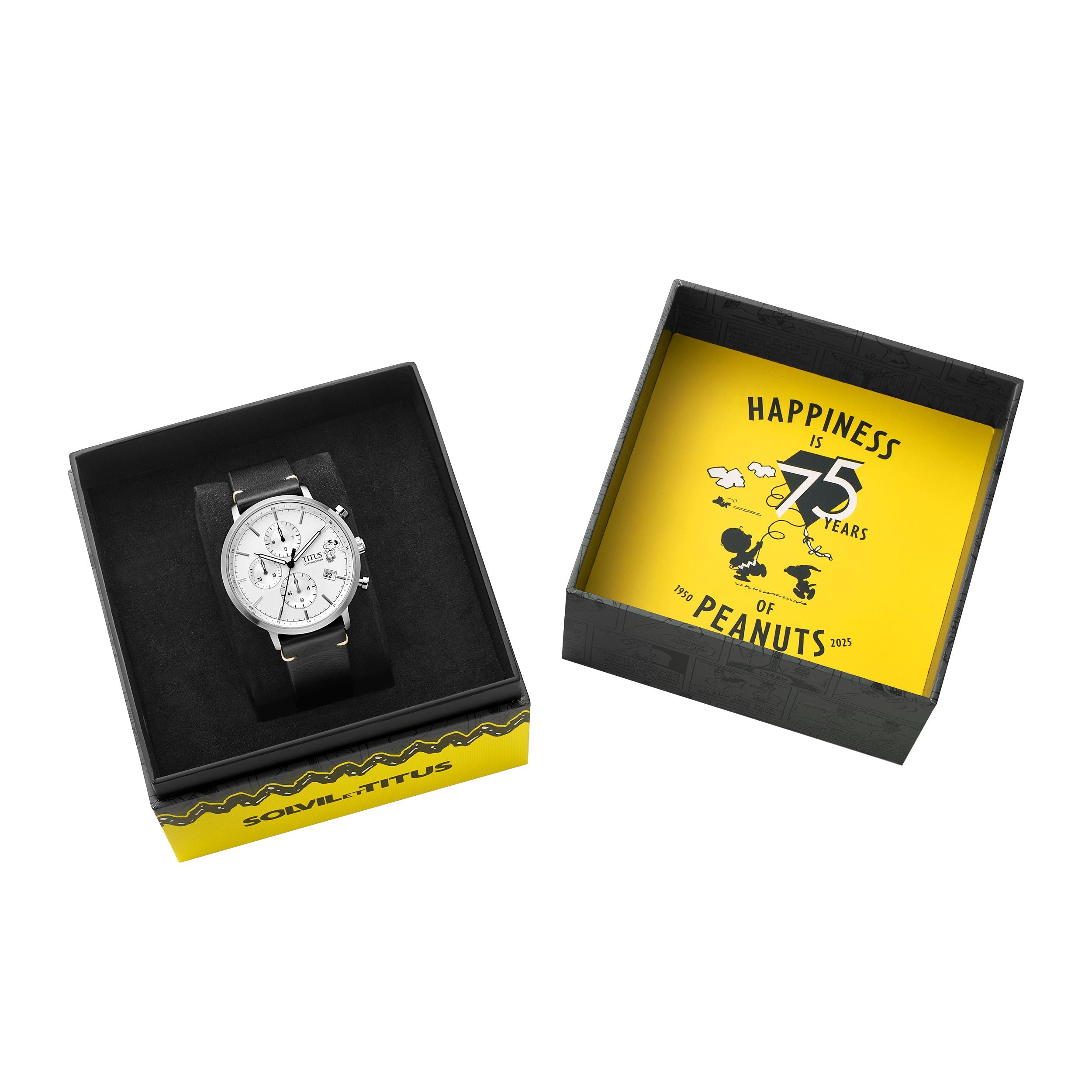 Nordic Tale Collection <Peanuts 75th Anniversary> Limited Edition Pair Watch (Men's Version) (Limited to 200 pieces) W06-03385-001