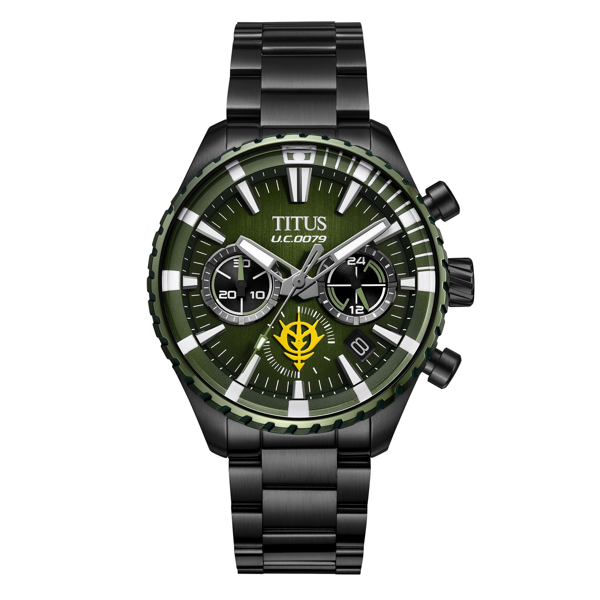 Saber Collection "MS-06F Zaku II" Limited-Edition Chronograph Watch (Limited to 100 pcs) W06-03408-002