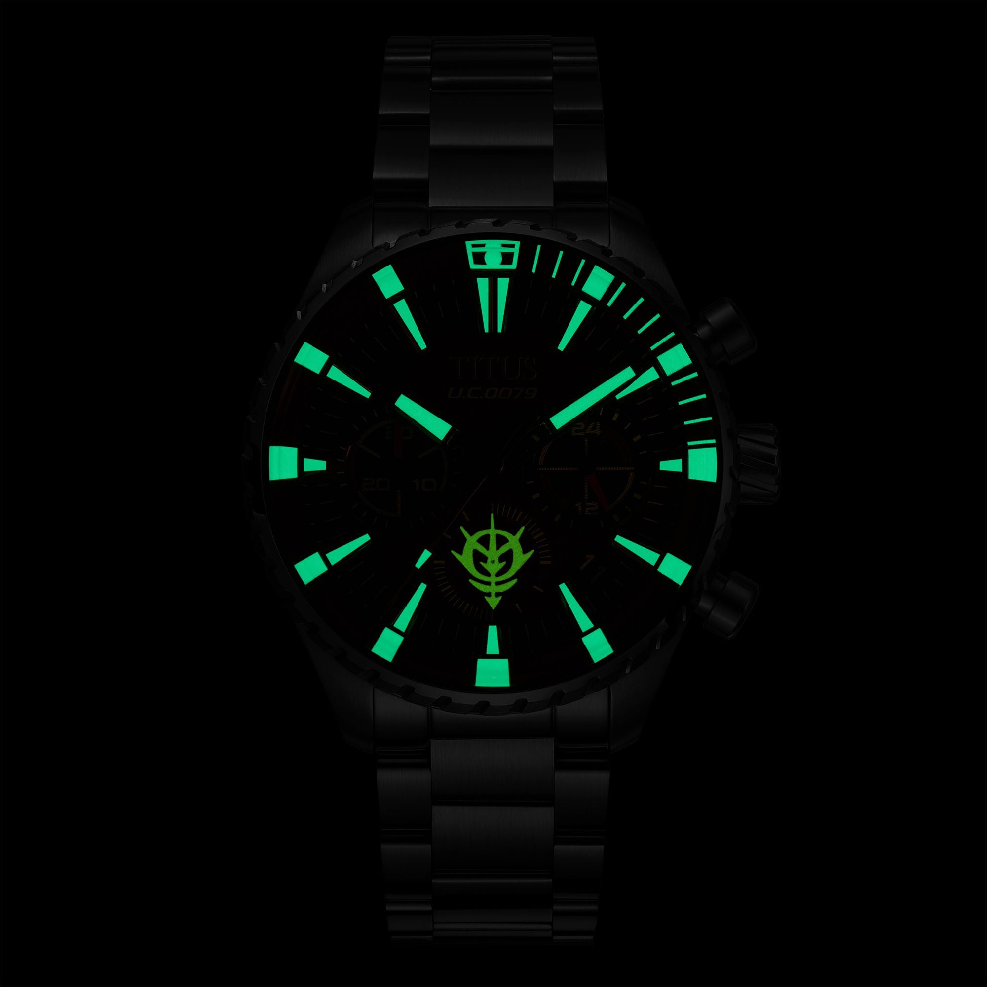 Saber Collection "MS-06S Red Comet Zaku II" Limited-Edition Chronograph Watch (Limited quantity TBC) W06-03408-001