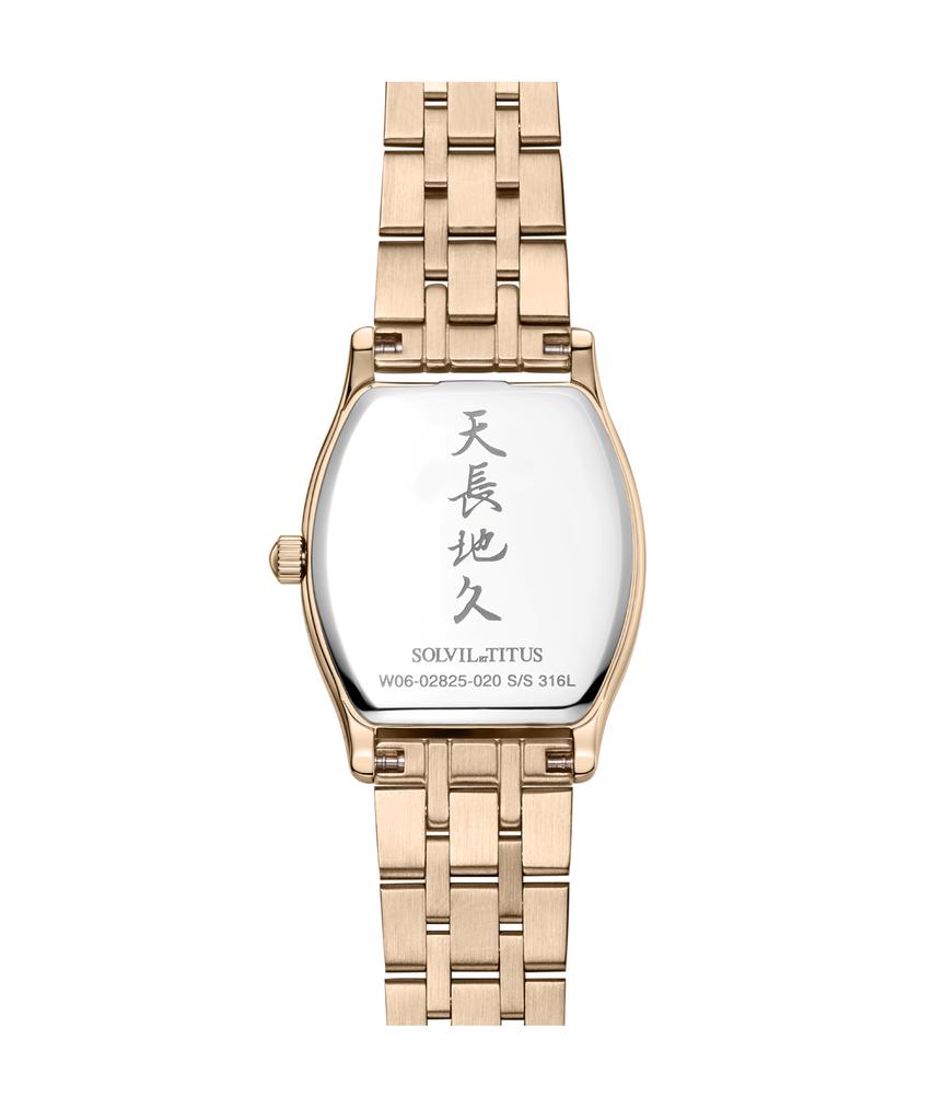 Barista 3 Hands Date Quartz Stainless Steel Watch  W06-02825-020
