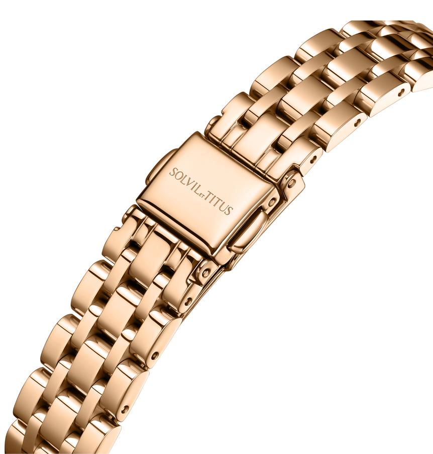 Barista 3 Hands Quartz Stainless Steel Watch  W06-02825-021