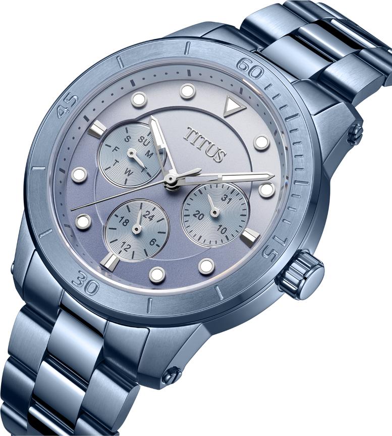 Aspira Multi-Function Quartz Stainless Steel Watch W06-03147-022