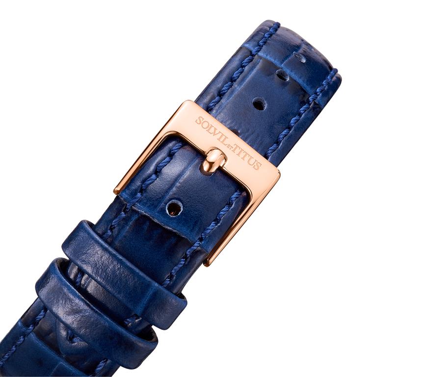 Classicist 2 Hands Quartz Leather Watch W06-03179-007