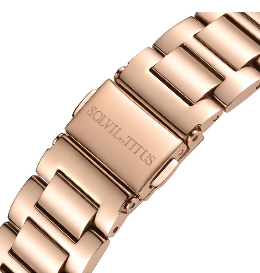 Fashionista Multi-Function Quartz Stainless Steel Watch W06-03208-002