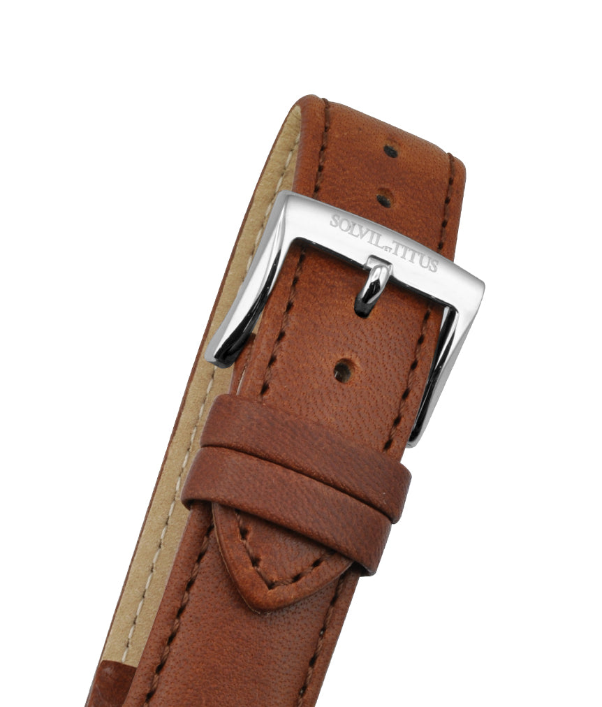 Classicist 2 Hands Small Second Quartz Leather Watch W06-03254-002