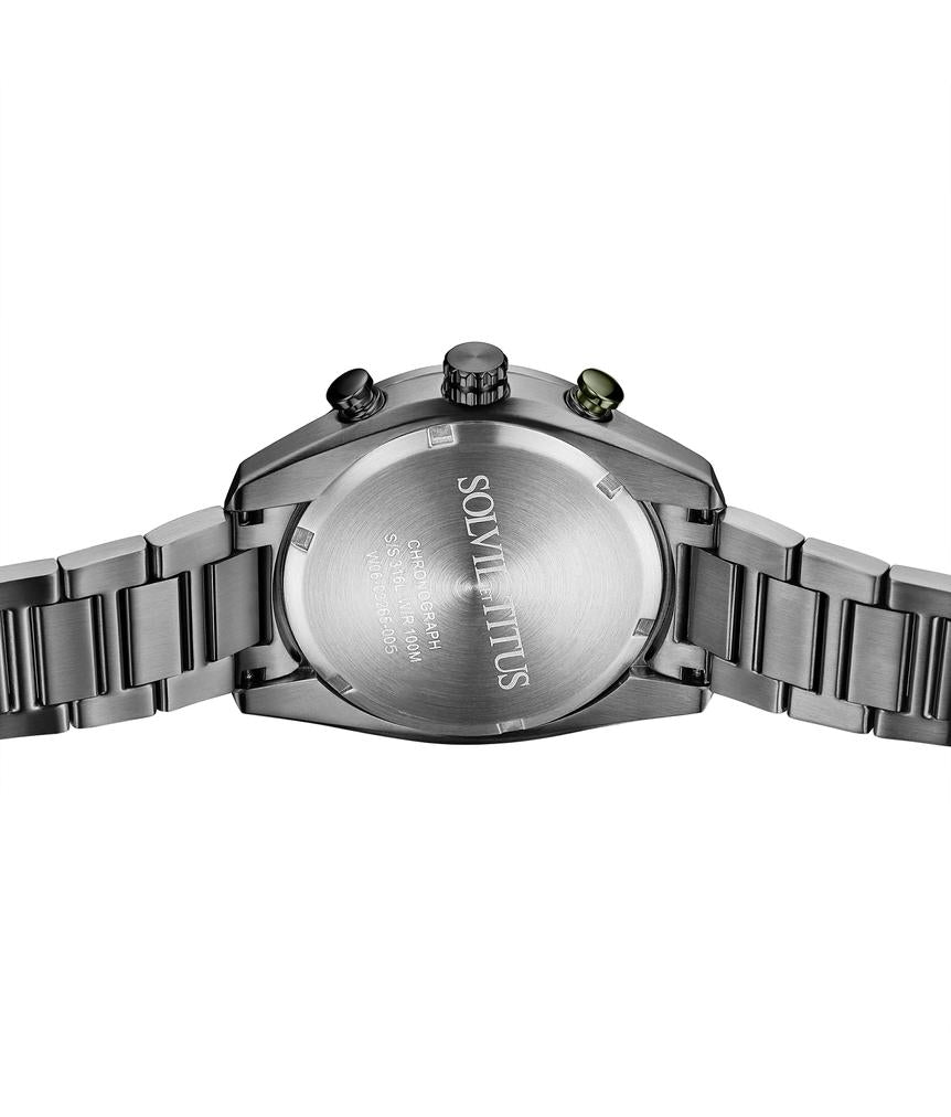 Modernist Chronograph Quartz Stainless Steel Watch W06-03265-005