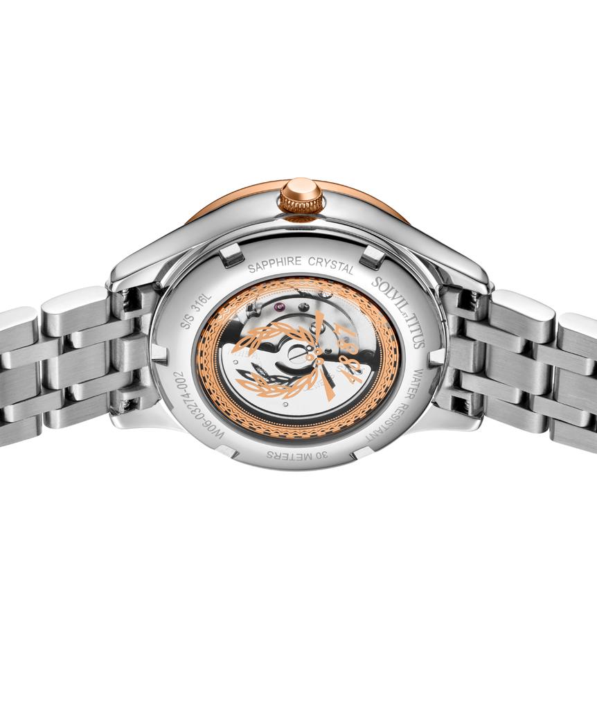Classic 3 Hands Date Automatic Stainless Steel Watch W06-03274-002