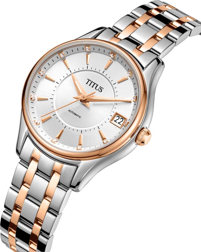 Classic 3 Hands Date Automatic Stainless Steel Watch W06-03274-002