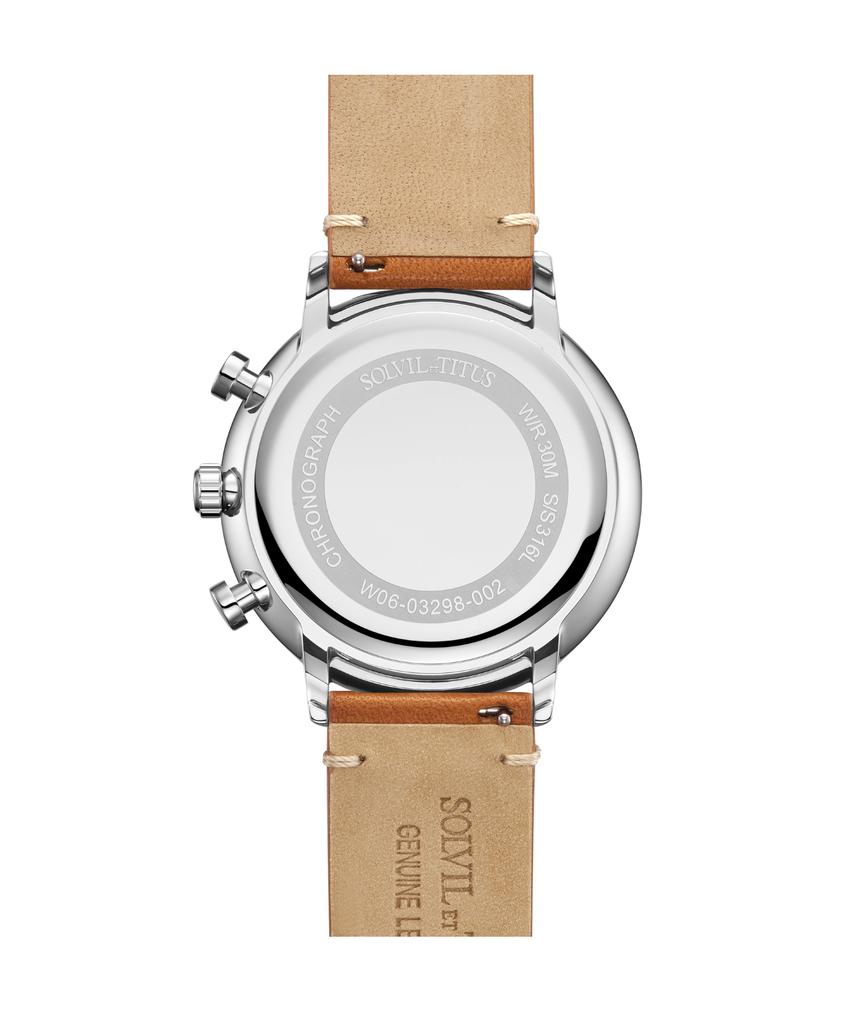 Nordic Tale Chronograph Quartz Leather Watch W06-03298-002