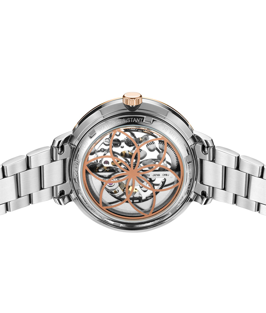 Enlight 3 Hands Automatic Stainless Steel Watch W06-03306-002