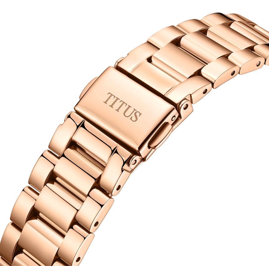 Enlight 3 Hands Automatic Stainless Steel Watch W06-03306-003