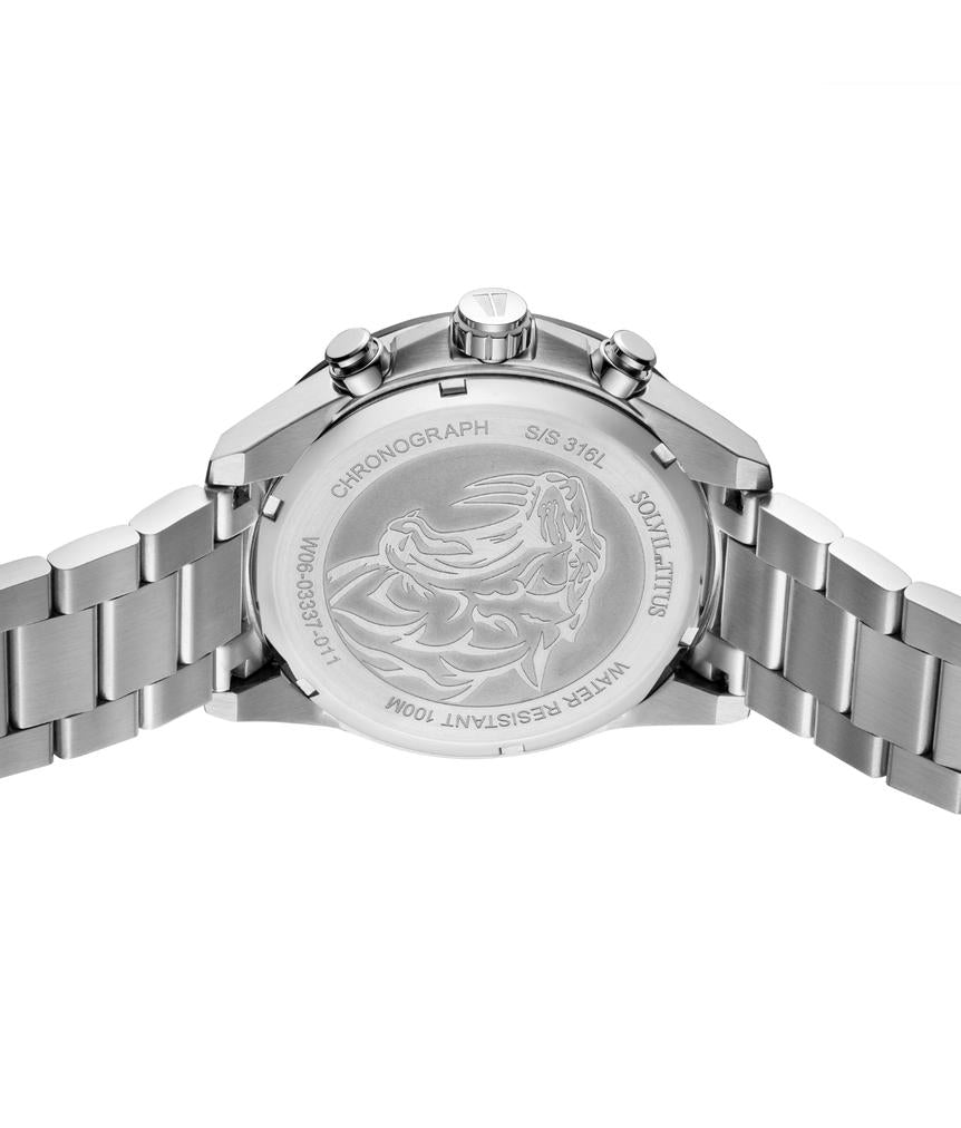 Saber Chronograph Quartz Stainless Steel Watch W06-03337-011