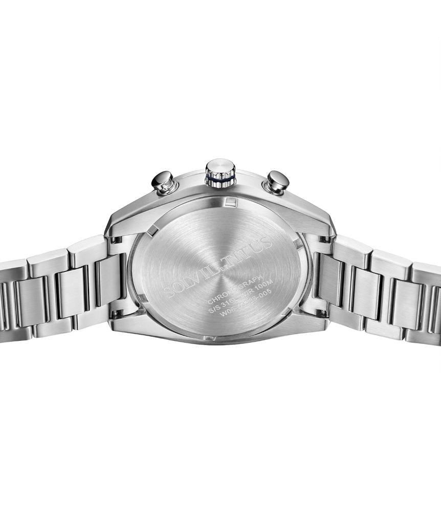 Modernist Chronograph Quartz Stainless Steel Watch W06-03338-005