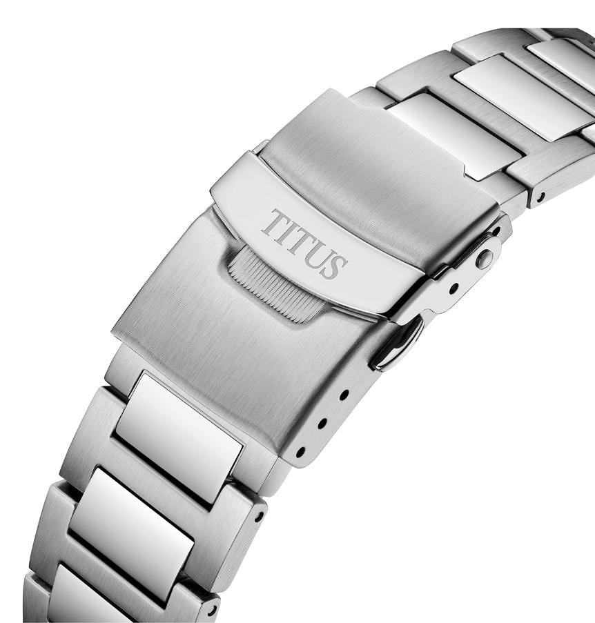Modernist Chronograph Quartz Stainless Steel Watch W06-03338-005