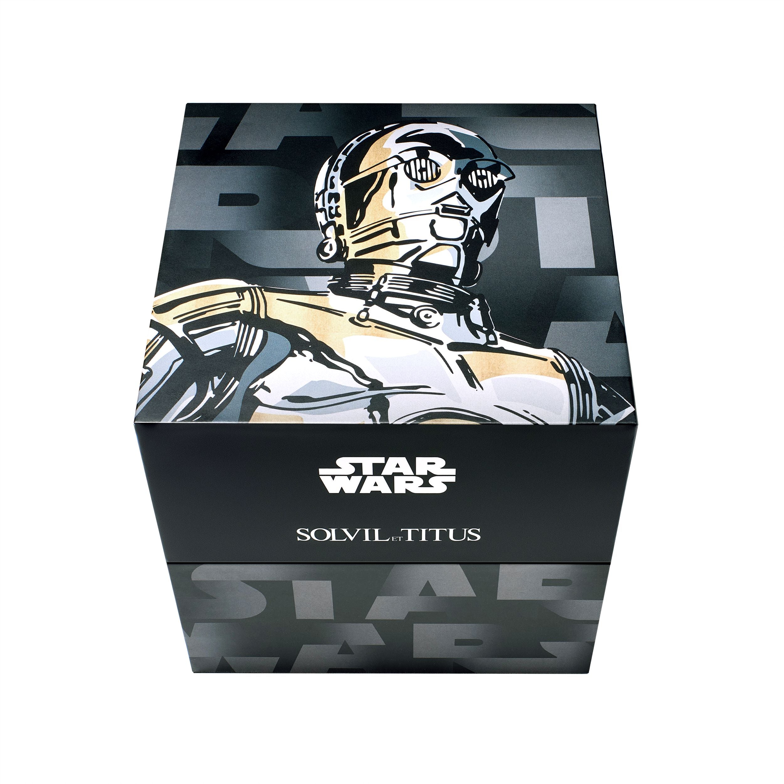 Solvil et Titus x Star Wars Limited Edition Saber "C-3PO" Chronograph Watch W06-03365-004