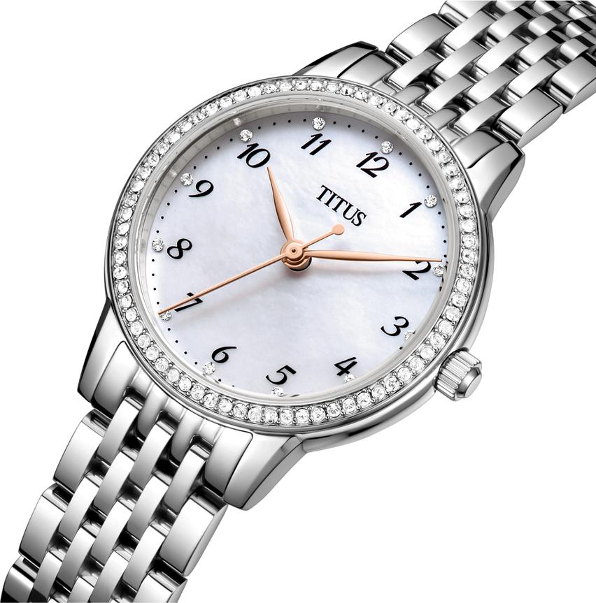 Fair Lady 3 Hands Quartz Stainless Steel Watch  W06-03374-005