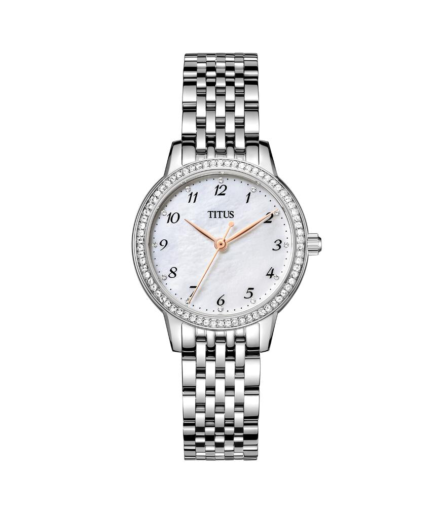 Fair Lady 3 Hands Quartz Stainless Steel Watch  W06-03374-005