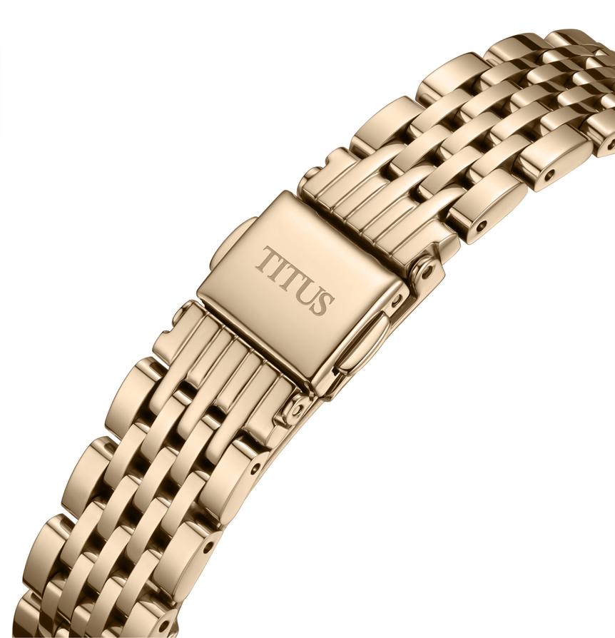 Fair Lady三針石英不鏽鋼腕錶  W06-03374-006