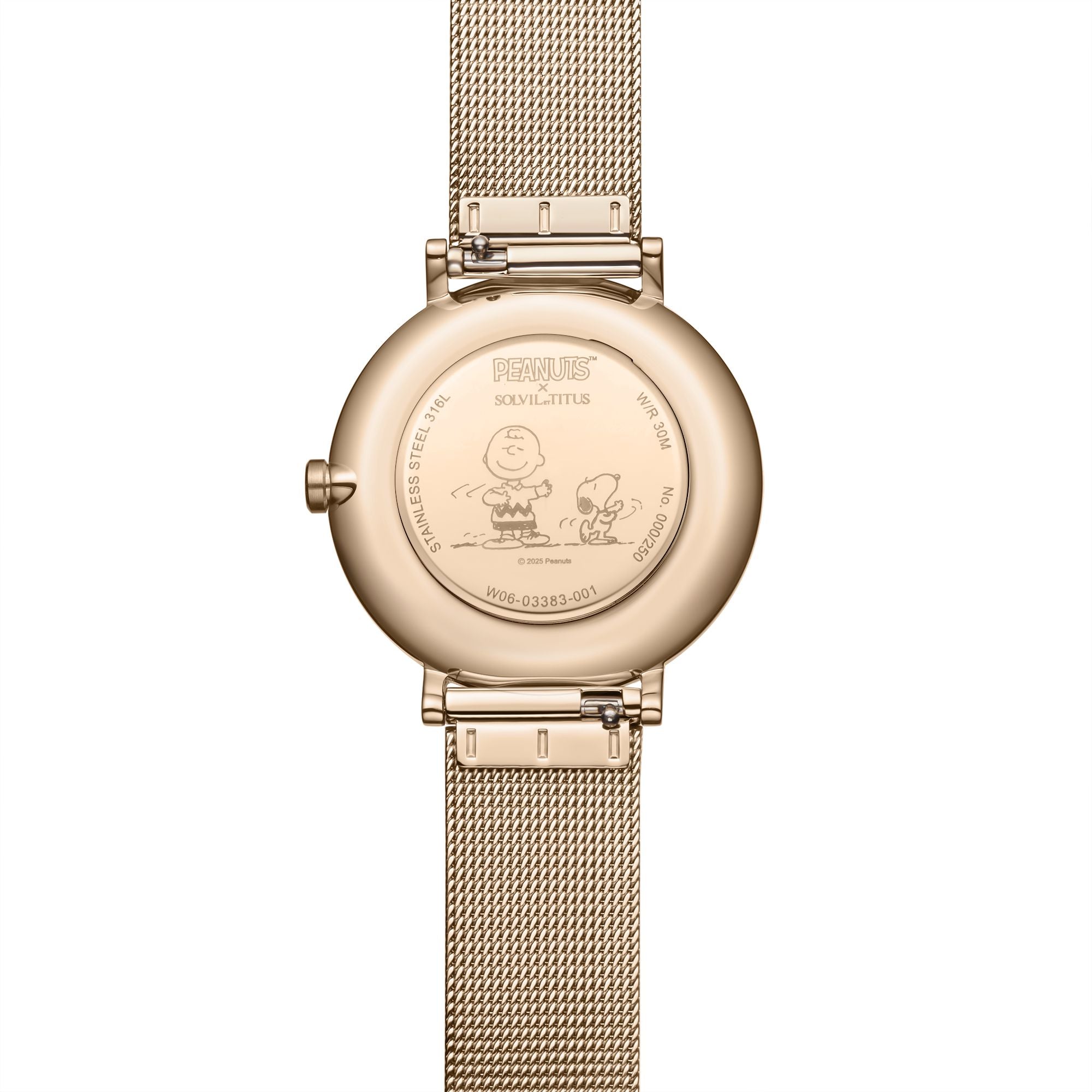 Nordic Tale Collection <Peanuts 75th Anniversary> Limited Edition Watch Set (Limited to 250 sets) W06-03383-001