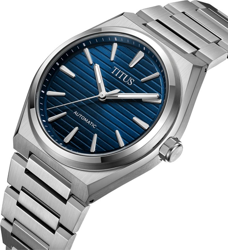 Exquisite 3 Hands Mechanical Stainless Steel Watch  W06-03402-002