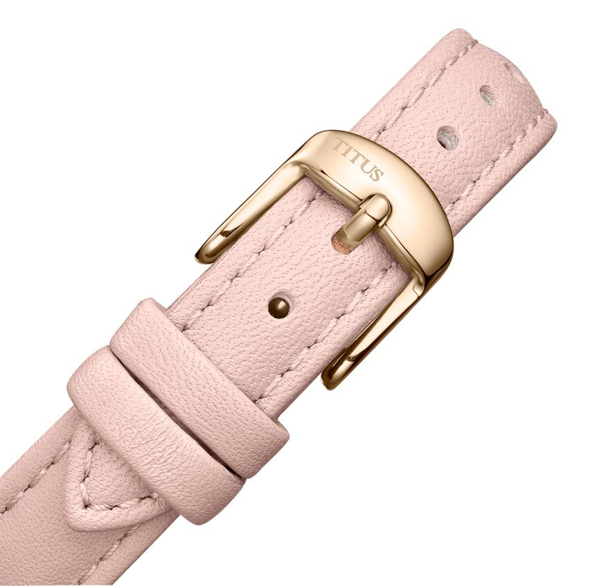 Fashionista Multi-function Day & Night Quartz Leather Watch  W06-03404-007