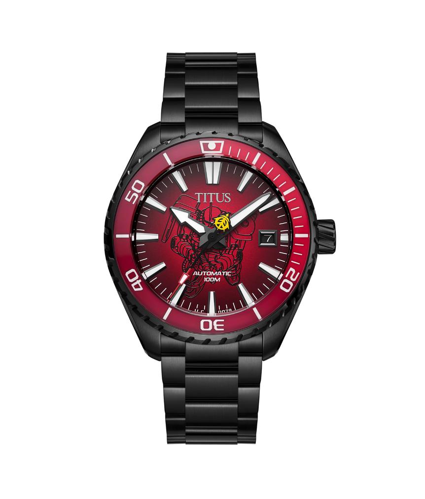 Saber Collection "MS-06S Red Comet Zaku II" Limited-Edition Automatic Mechanical Watch (Limited quantity TBC) W06-03406-001