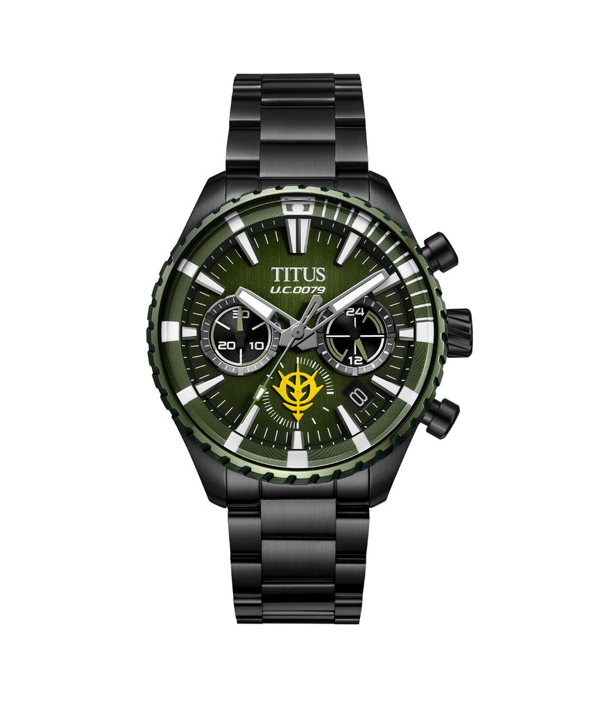 Saber Collection "MS-06F Zaku II" Limited-Edition Chronograph Watch (Limited quantity TBC) W06-03408-002